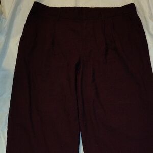Plum/Burgundy Pants